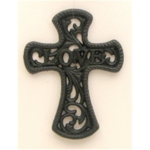 Fixturesfirst Small Cast Iron Love Cross FI1801380